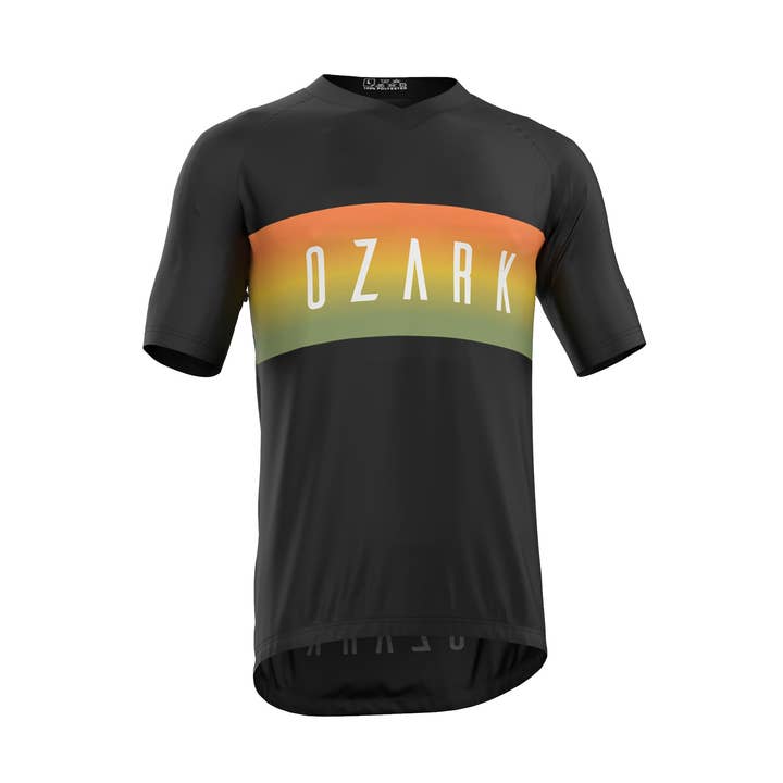 Maglia MTB a Maniche Corte da Uomo - Ozark per la vendita all'ingrosso da parte di Urban Cycling Apparel