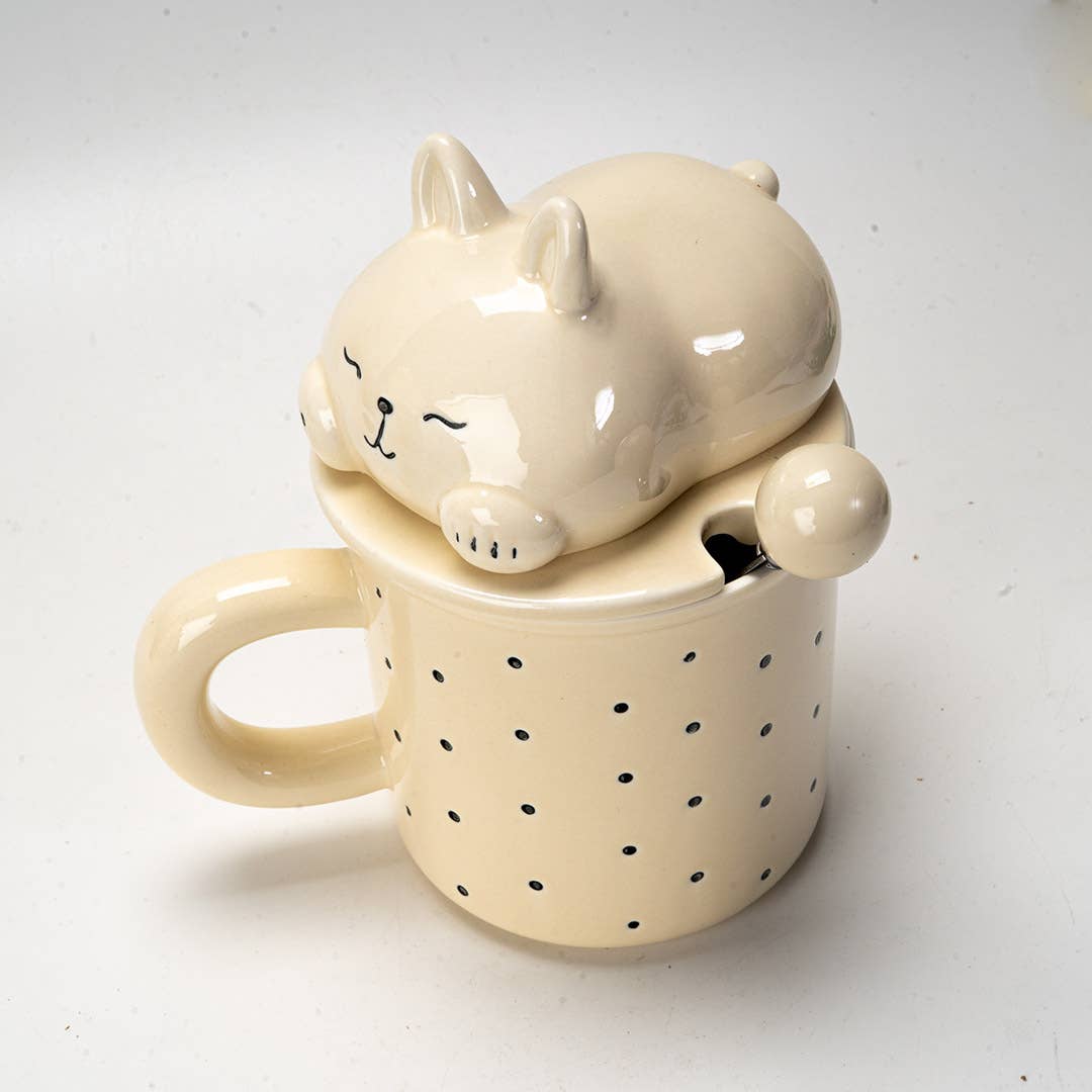 Urban Tokyo – Engroshandel Kaffekrus – Kaninkrus med låg og glas-sugerør, 380 ml (10/30)1