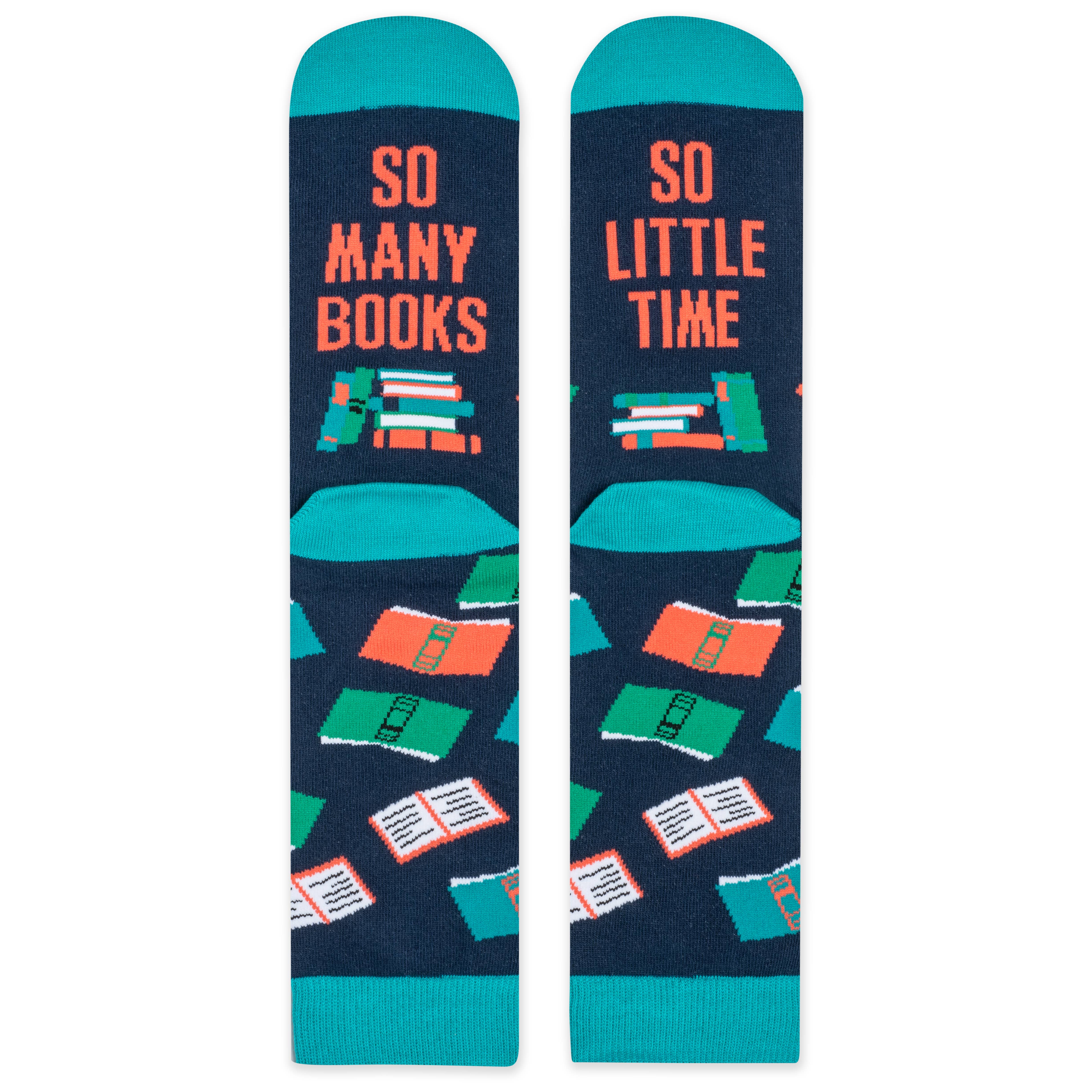 Lavley - Wholesale Socks - Unisex - So Many Books, So Little Time Socks1