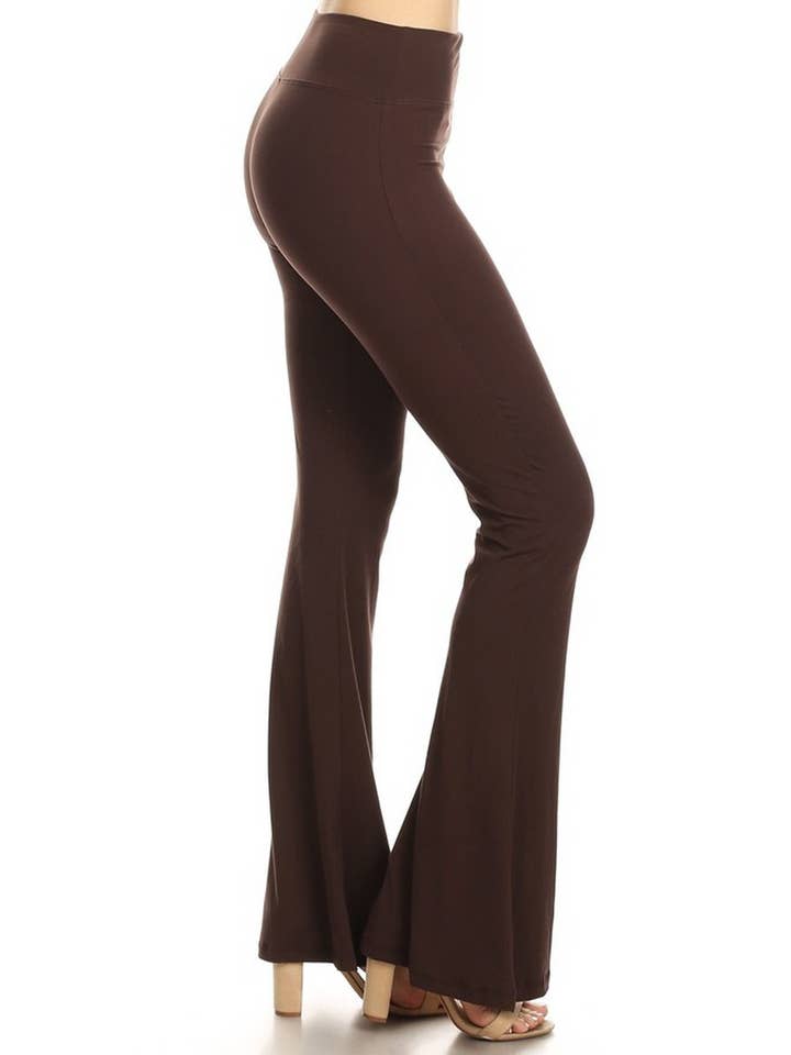 Leggings Depot - Wholesale Pants - Women's - Buttery Soft High Waist Solid Palazzo Pants2