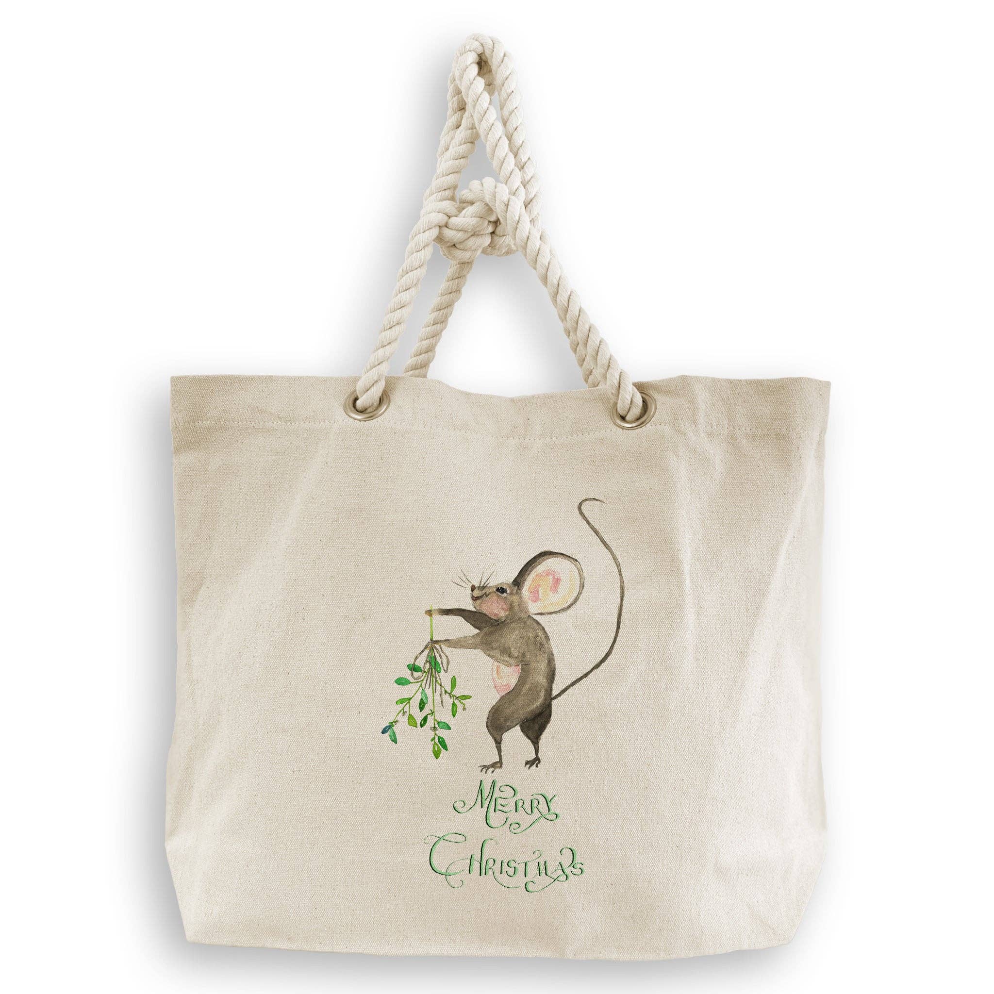 French Graffiti - Wholesale Tea Towel - Merry Christmas Mouse6