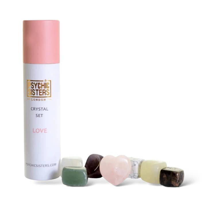 Love Crystal Set for wholesale by Psychic Sisters