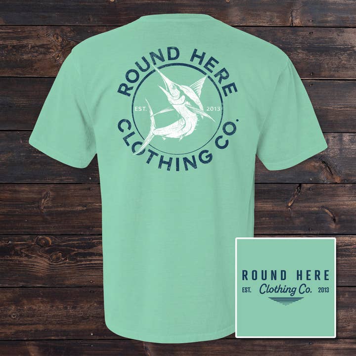 'Round Here Clothing Marlin Circle for wholesale by The Old North State
