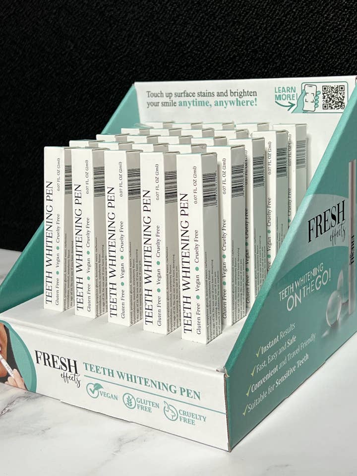 Em movimento - Esferográfica Toque nos Dentes por atacado de The Fresh Effects