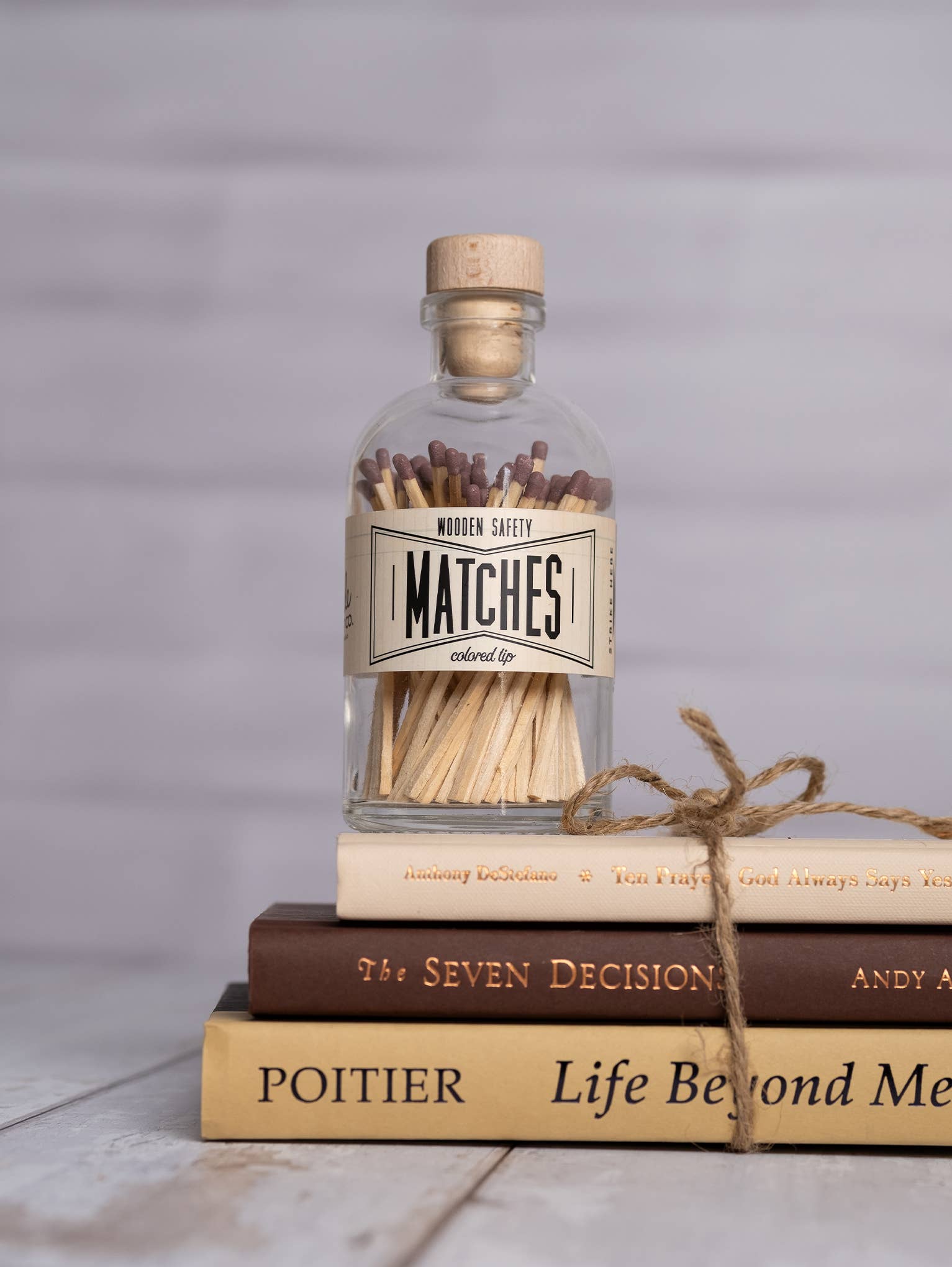 Made Market Co. - Wholesale Decorative Tabletop Object - Decorative Books Decor - Neutrals Set of 3 5