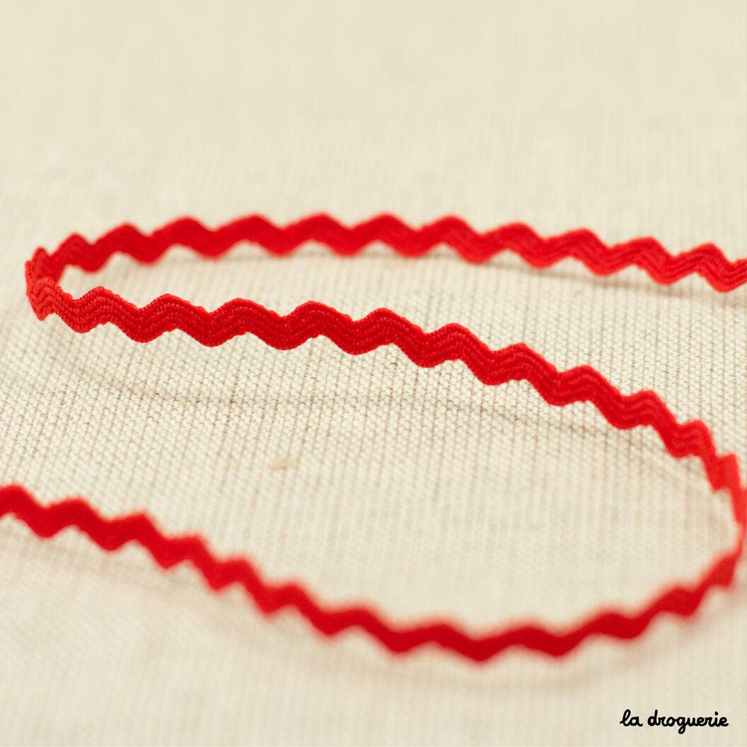 LA DROGUERIE - Wholesale Ribbon - Gift Wrapping - Small rickrack ribbon0