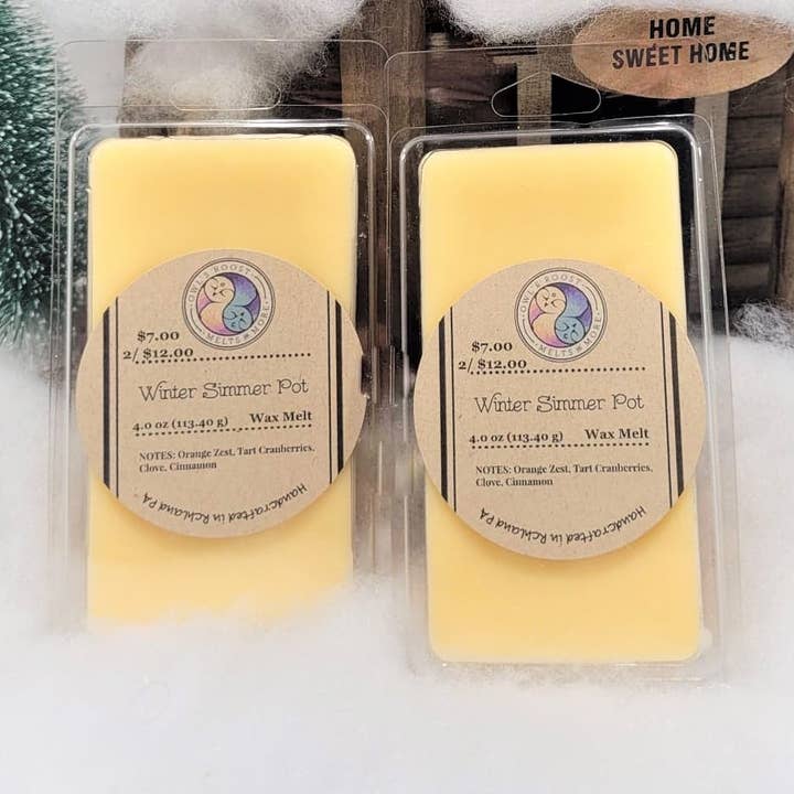 Winter-Simmertopf für den Großhandel von Owls Roost Melts and More