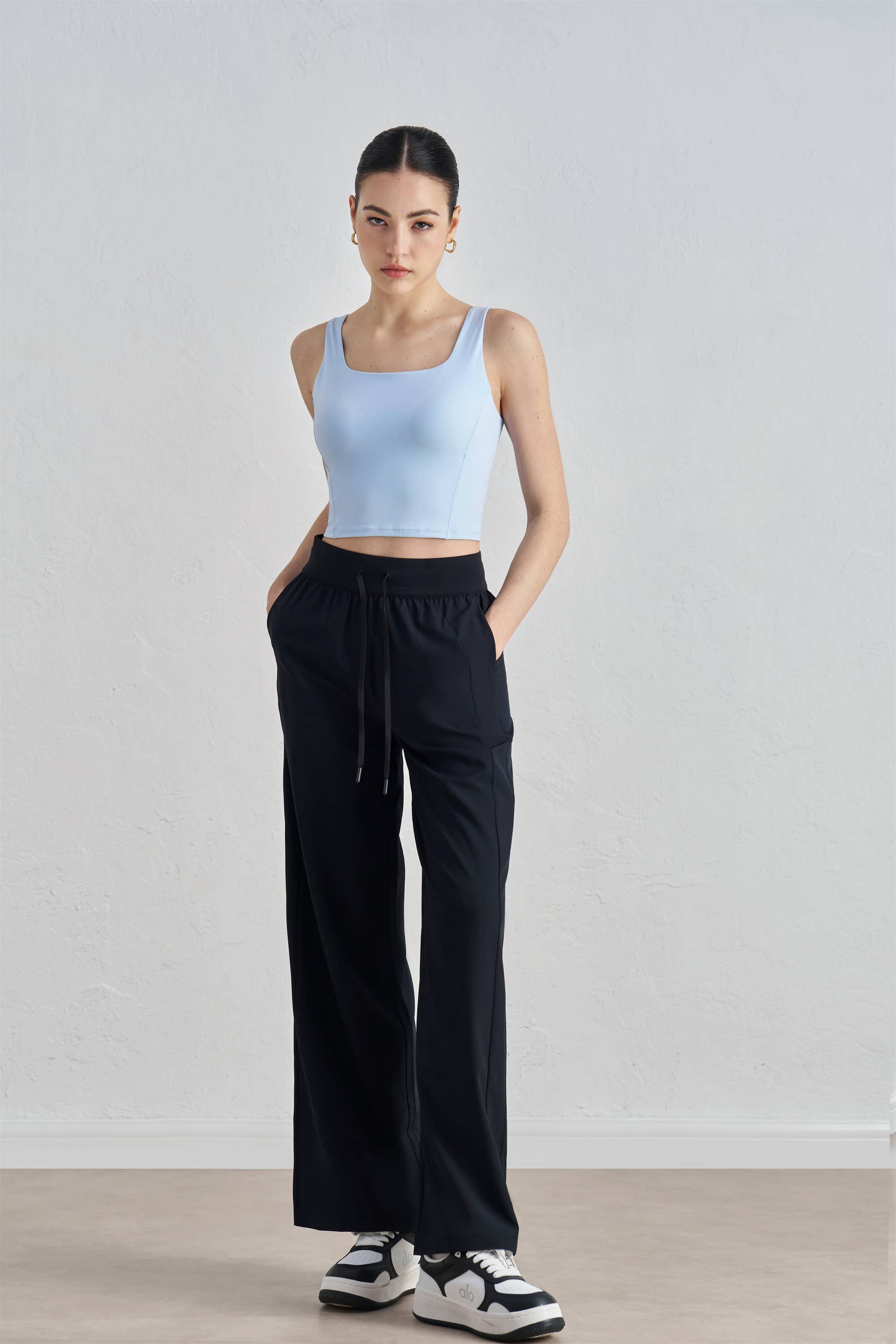 91thelabel - Wholesale Athletic Top - Women's - Grace U-Neck Molded Cup Tank Top1