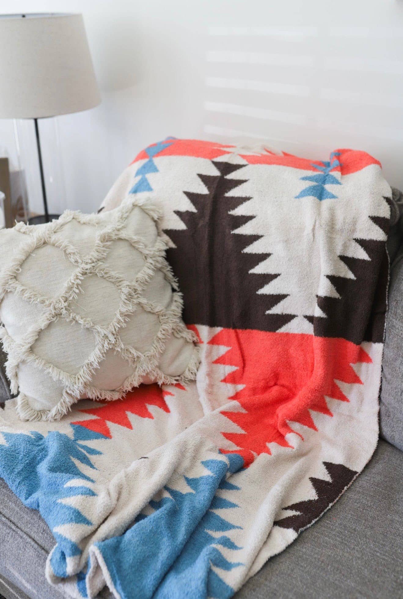 The Front Porch Label - Wholesale Throw Blanket - Aztec Throw Blanket4