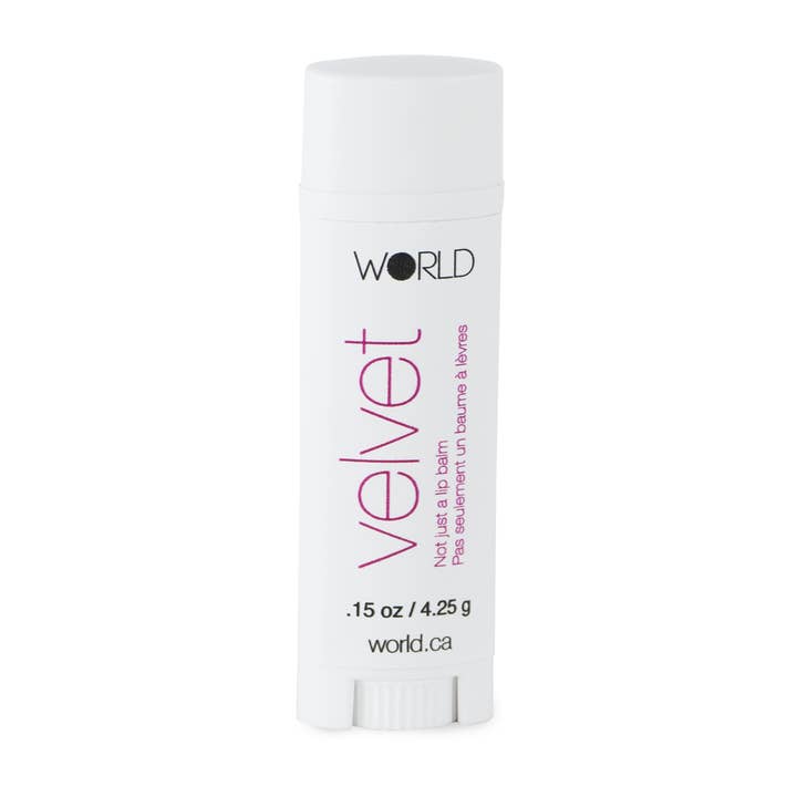Velvet Not just a lip balm for wholesale by WORLD Hair and Skin