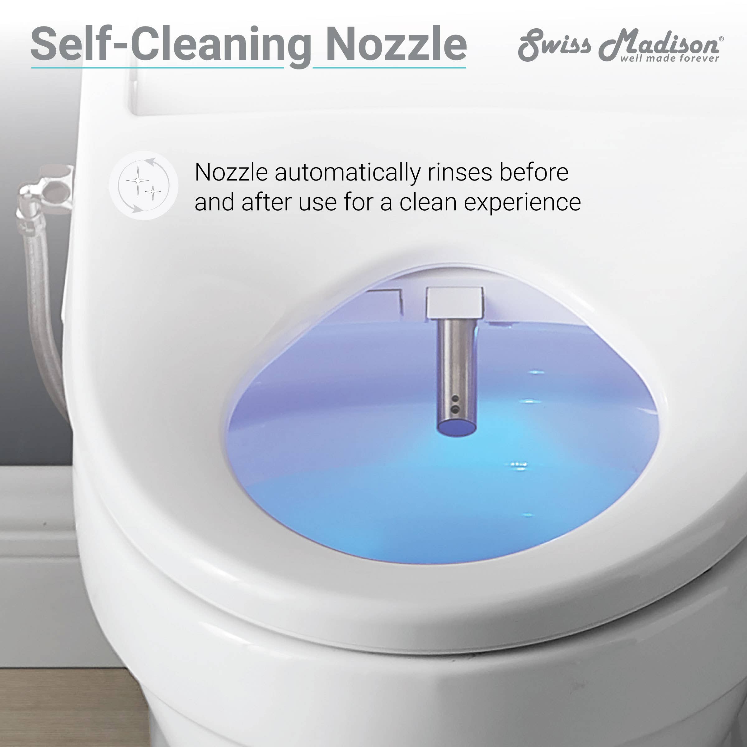 Swiss Madison - Wholesale Bathroom Accessory Set - Vivante Smart Toilet Seat Bidet6