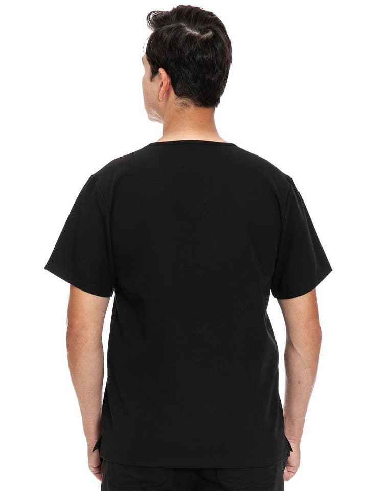 Humble - Wholesale T-Shirt - Men's - Black - Mens Basic Scrub Top5