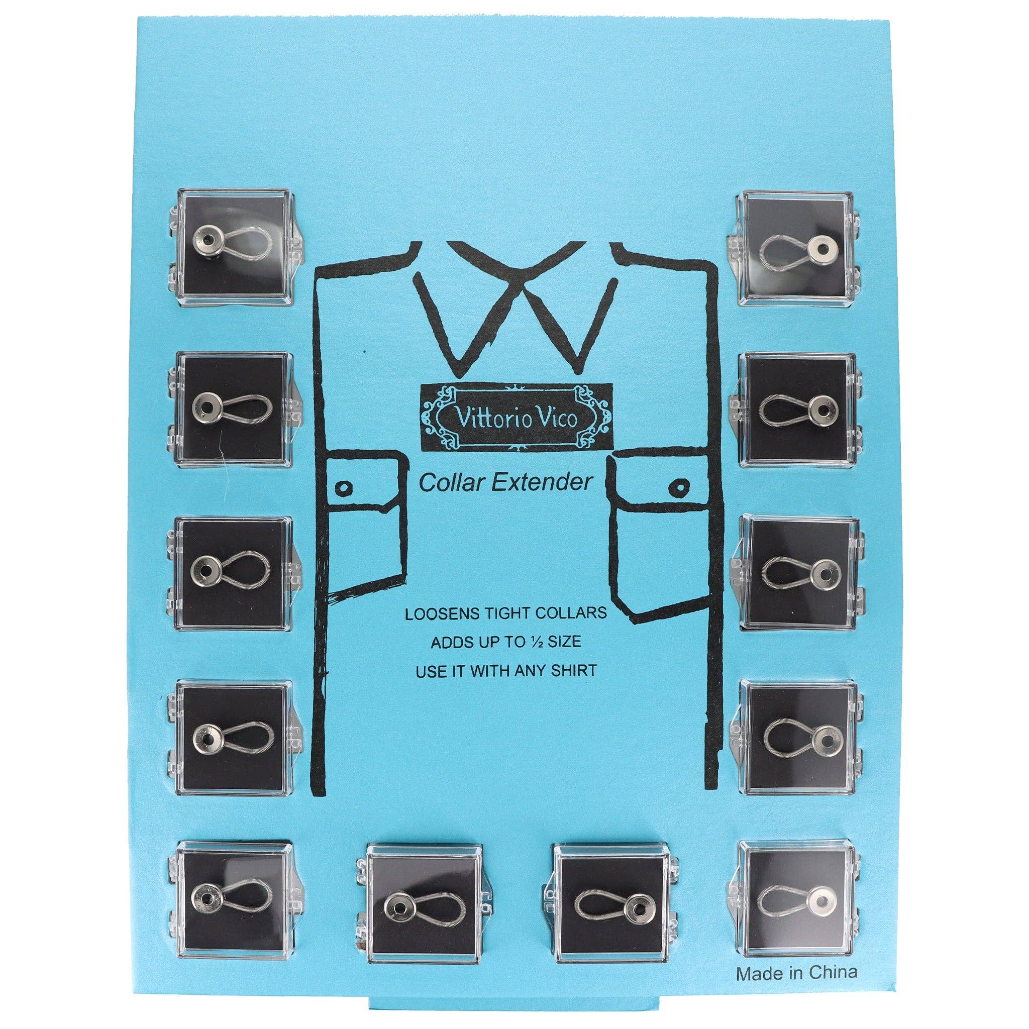 Dubal Brothers - Wholesale Lapel Pin/Button - Vittorio Farina "WONDER" Button-Collar Extenders0