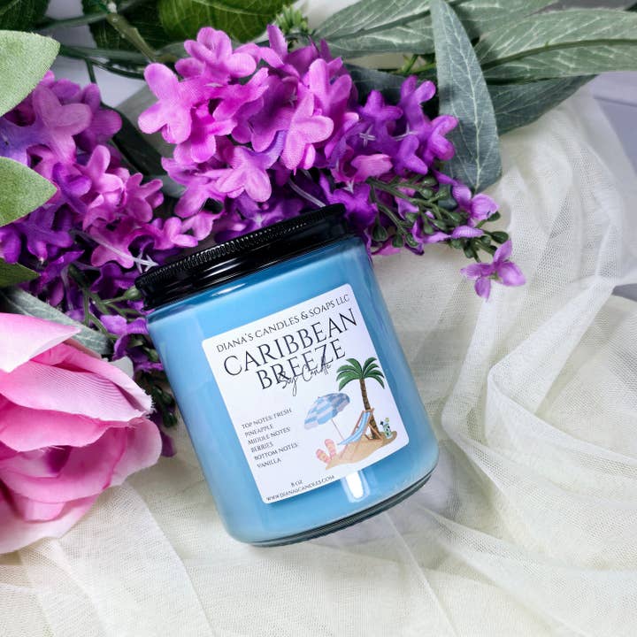 Karibische Brise Kerze für den Großhandel von Diana's Candles and Soaps LLC