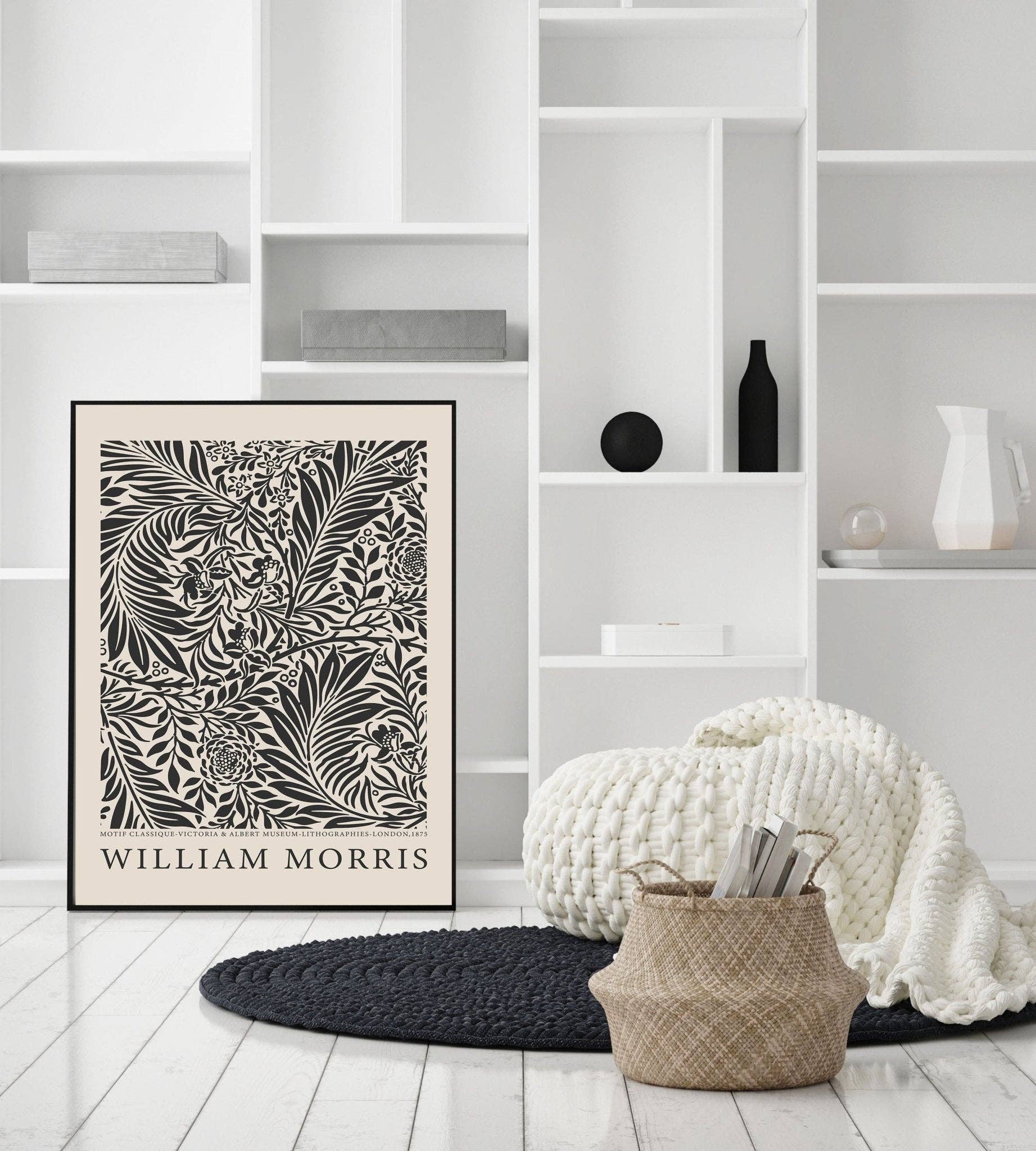 D'LUXE PRINTS - Wholesale Art Print - William Morris - Exhibition II Print1