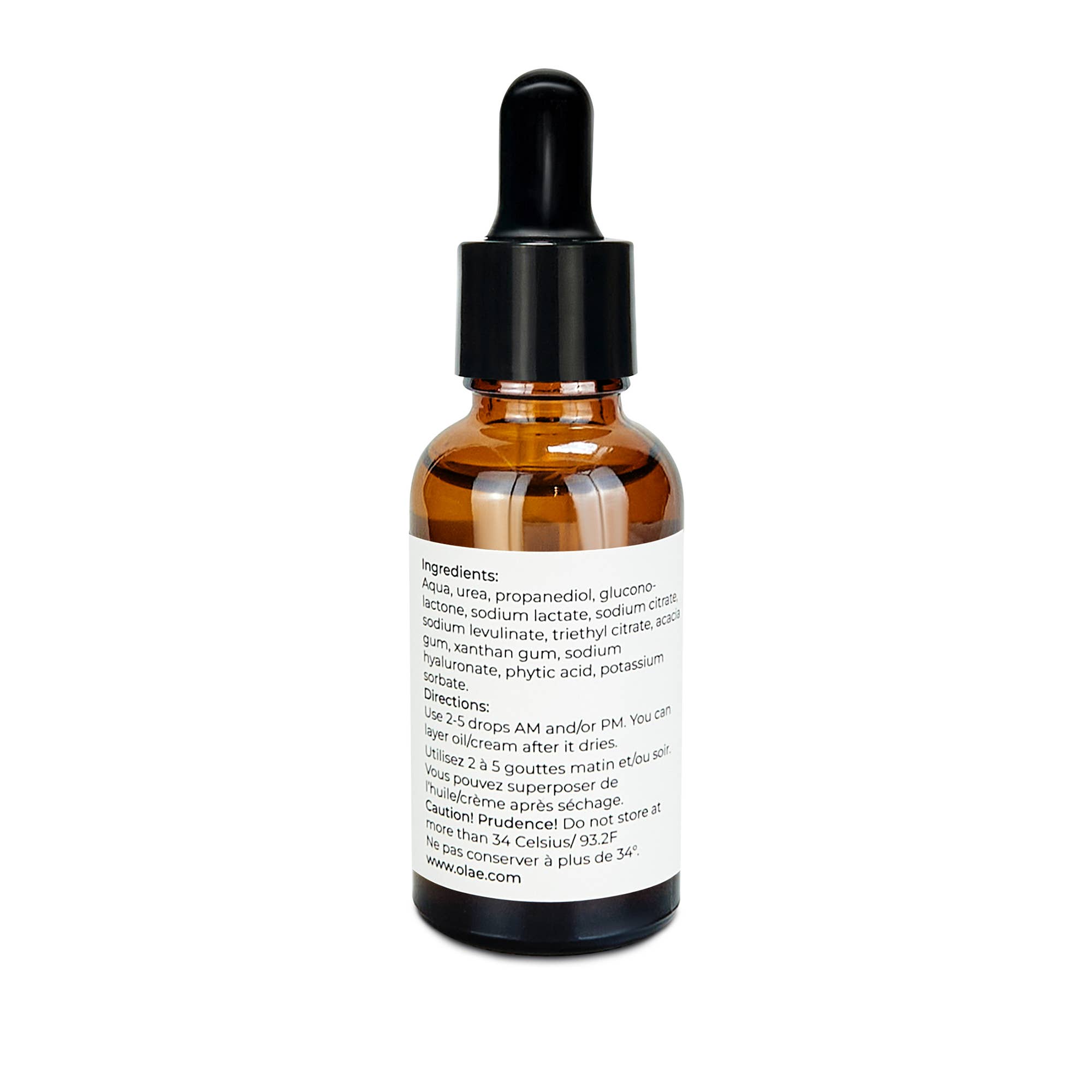 Olae Made in France - Wholesale Facial Serum/Concentrate - Antiaging hydration 5% Urea + HA hydration 2