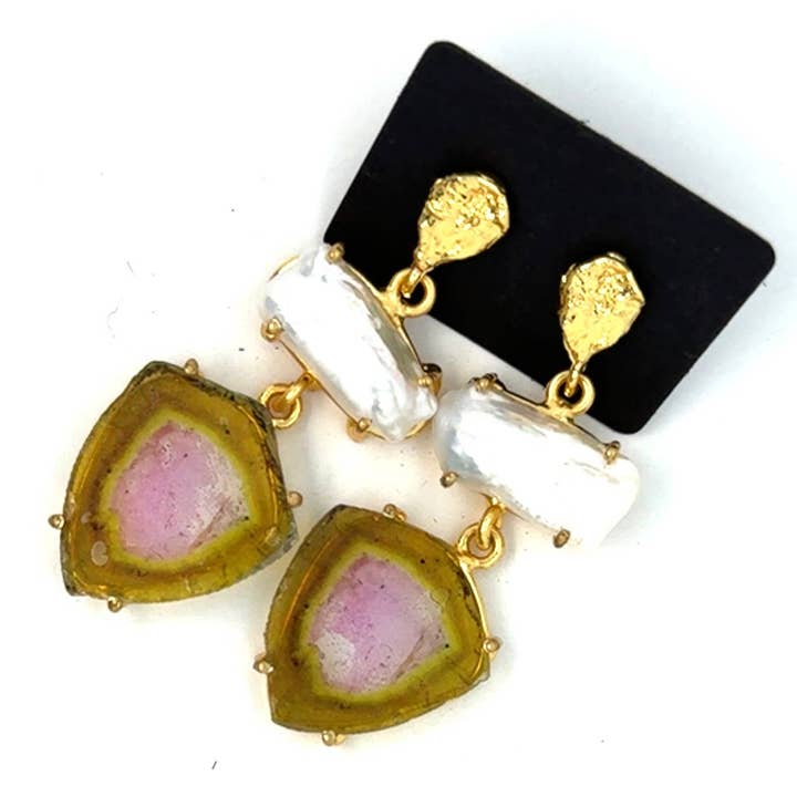 Edith Statement oorbellen voor wholesale door Gemajesty Jewellery