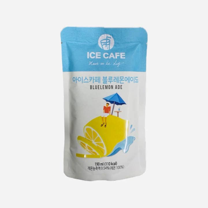 Ice Cafe- Blueberry Lemon Pouch - 190ml (Korea) for wholesale by Global Bite Co