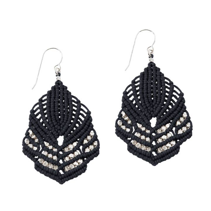 Hera Drop Ohrringe | Silber für den Großhandel von Corda