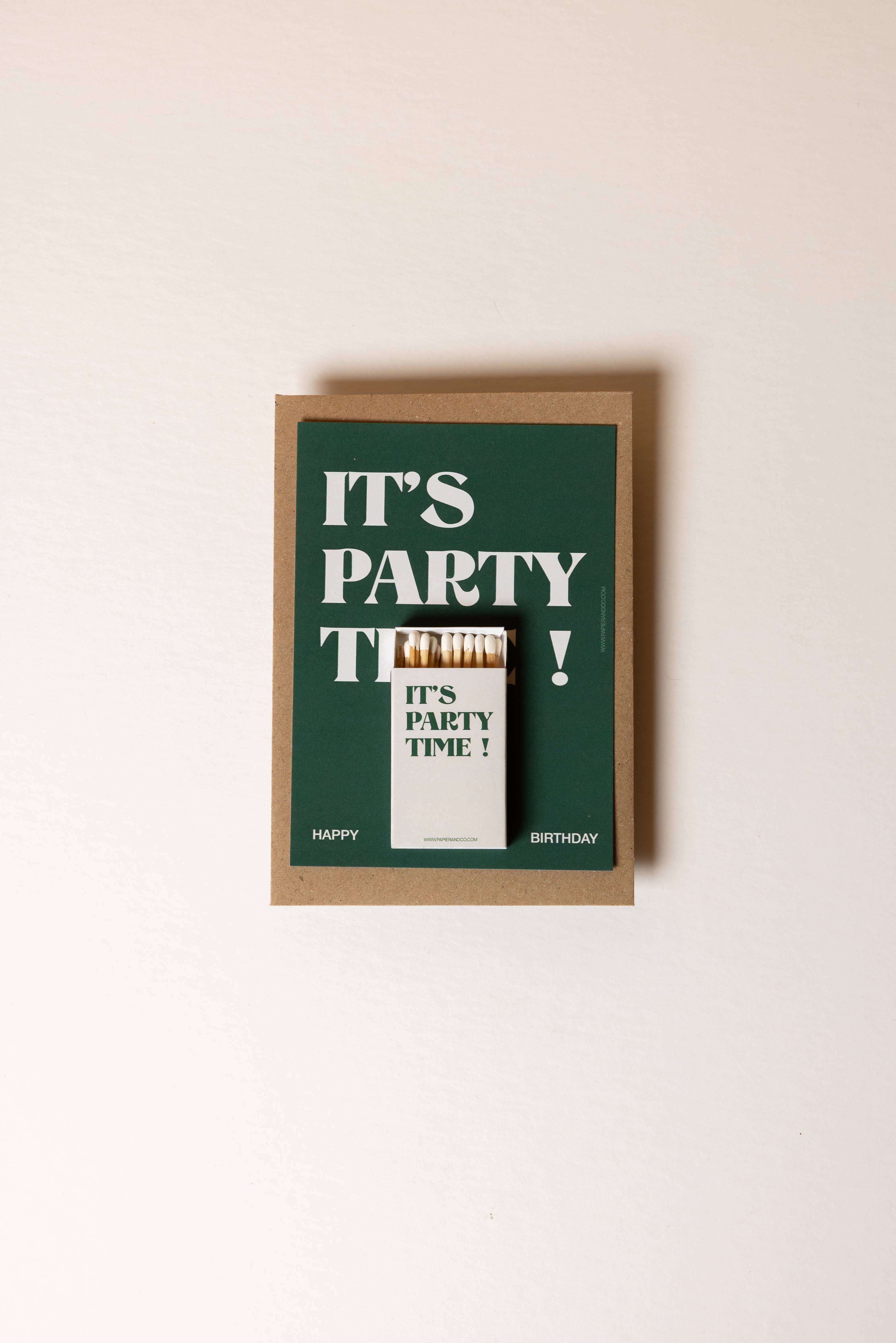 Papier and Co. - Wholesale Anniversary Card - Birthday Card - It's Party Time!1