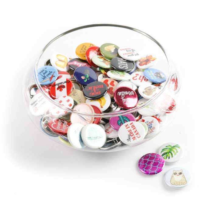 Ifs, Ands, Or Buttons – wholesale Lapel pin/button – Feminist Favourites Bulk Buttons or Magnets1