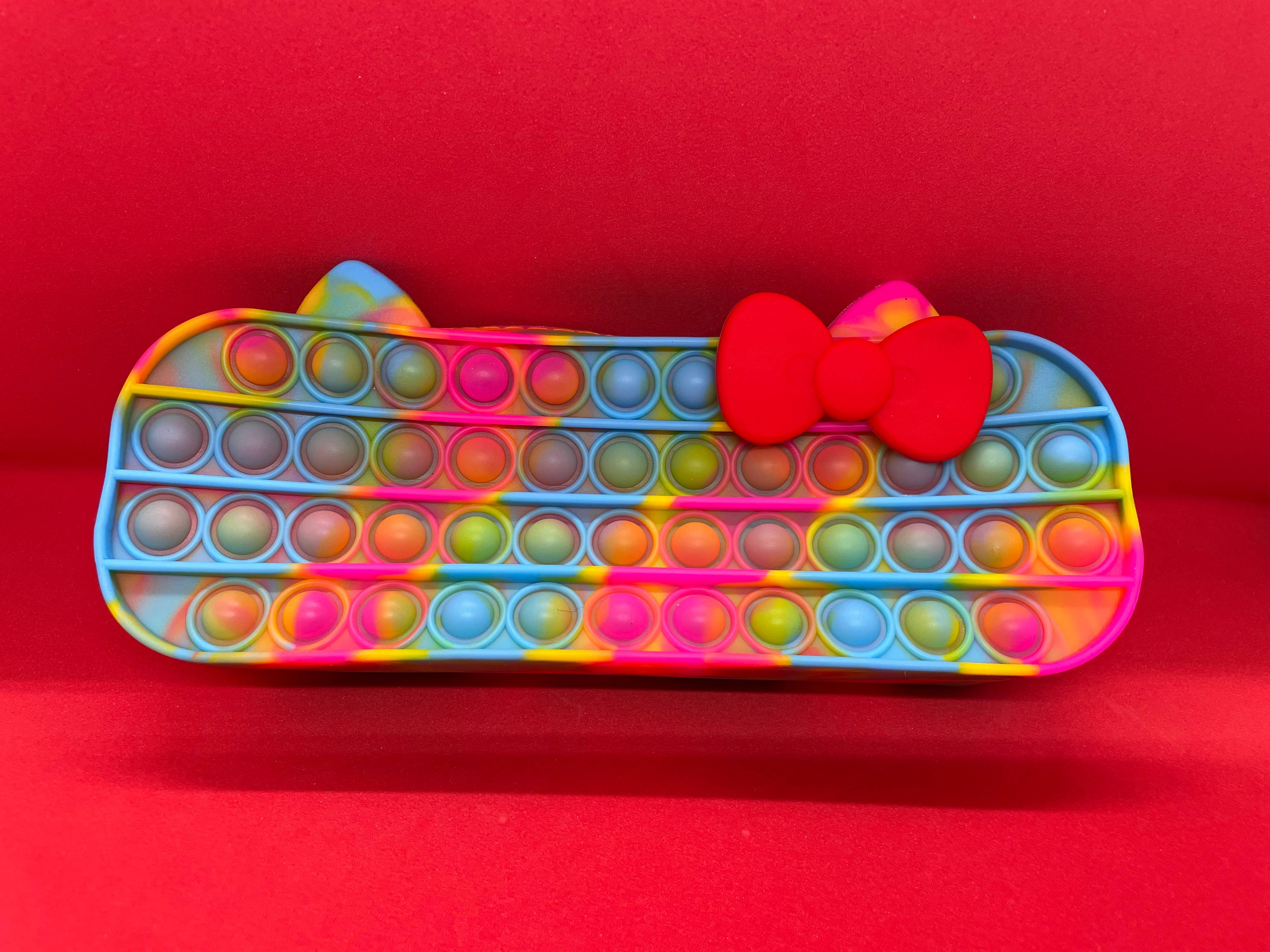 AlexisandGreenberg – wholesale Fidget Toy - Barn – Nya Kitty Fidget mode accessoarer penna väska med dragkedja11