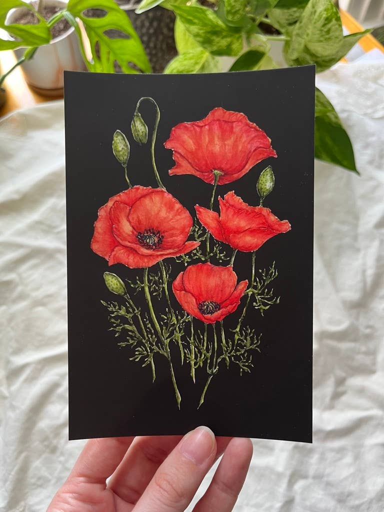 Lauren Noel Studio - Wholesale Postcard - Birth Month Flower Postcard9