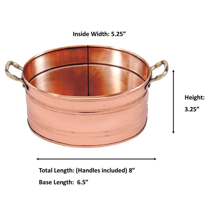 Honey House Naturals - Wholesale Lip Balm - Lip Butter TIN - Pop Top Lid Copper Pot Display - 36 Pieces14