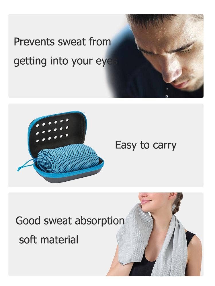 VIGOR – wholesale Sports towel – Yoga Towel Basketball Towel with Silicone Storage Bag,Camping Hiking Towels(10 Pack)7