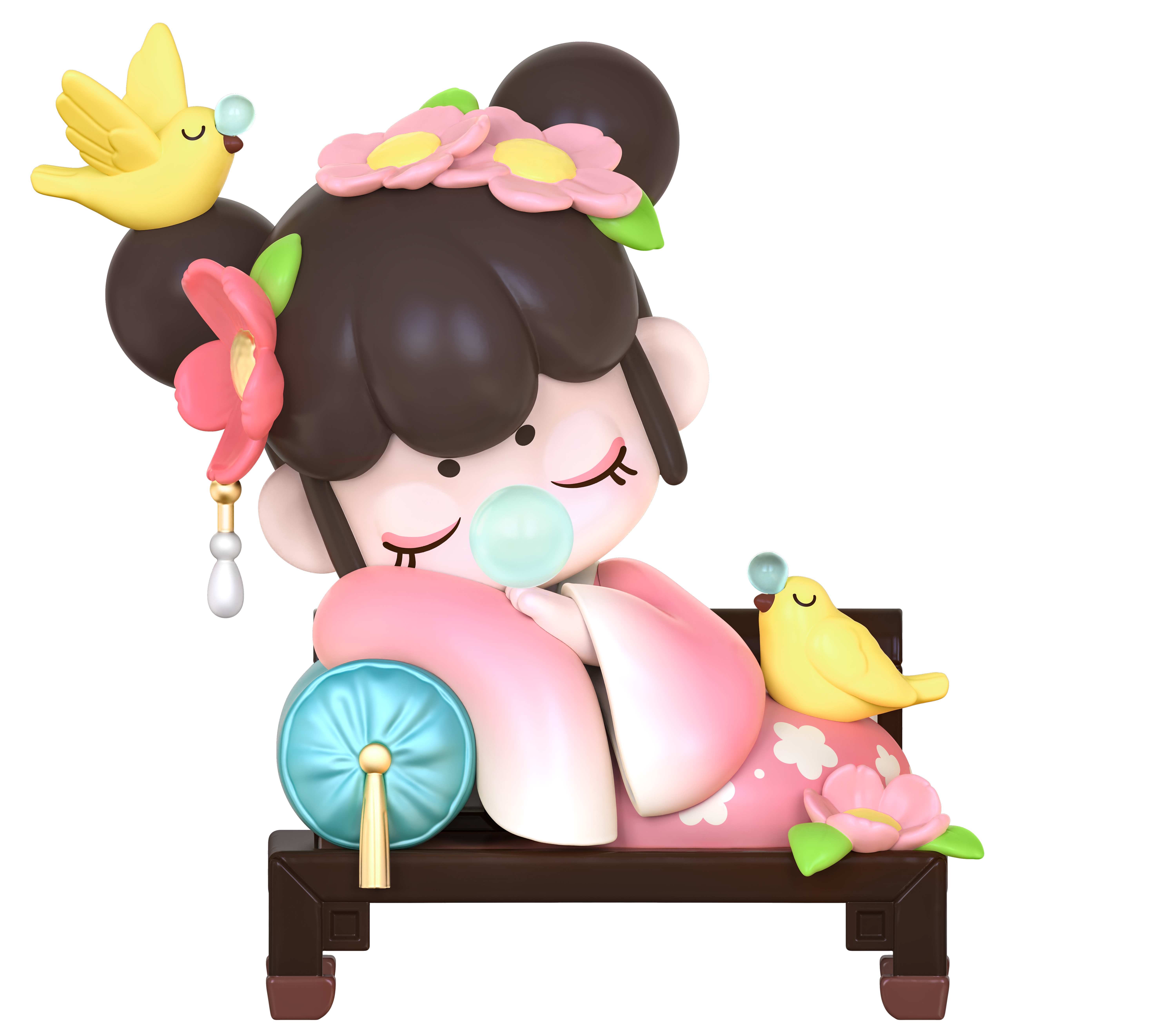 Robotime - Wholesale Decorative Figurine - ZKXX Robotime Rolife Nanci Chinese Poetry Blind box2