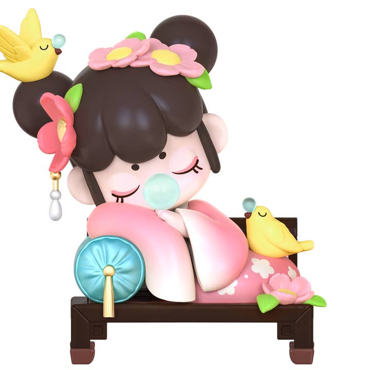 Robotime - Vente Figurine décorative - ZKXX Robotime Rolife Nanci Boîte mystère de poésie chinoise2