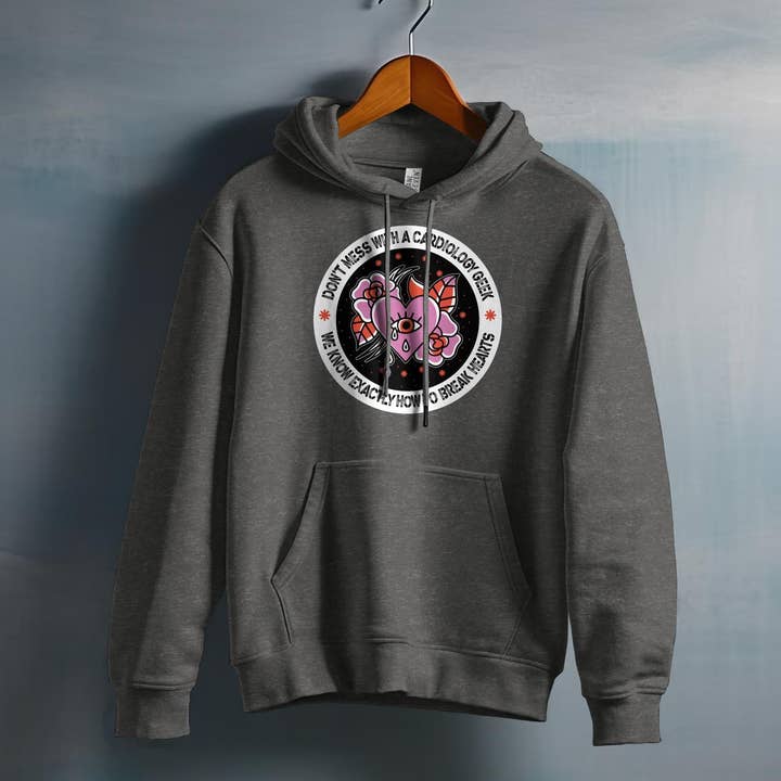 FreakyTeeFactory - Wholesale Screen Printed T-Shirt - Women's - Cardiology Geek T-Shirt, Heart Anatomy Graphic Tee, Medical Humor, Nurse Gift, Doctor Apparel, Unique Edgy Style, Bold Statement Shirt11