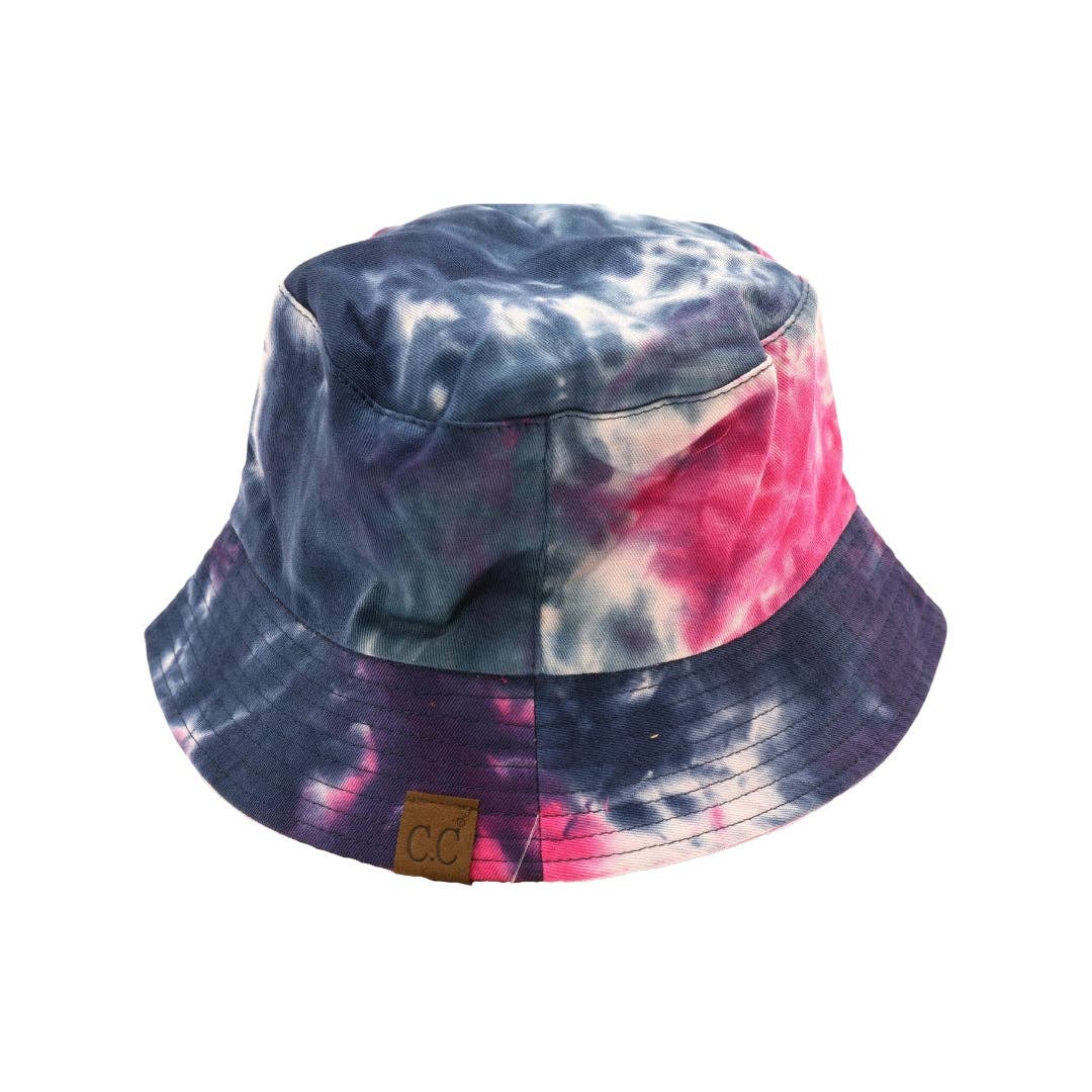 C.C Beanie – Engroshandel Bucket hat - Dame – Tie Dye Vendbar CC Bucket Hat ST21761