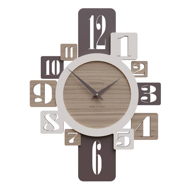 CalleaDesign - Onyx wall clock for wholesale by CalleaDesign
