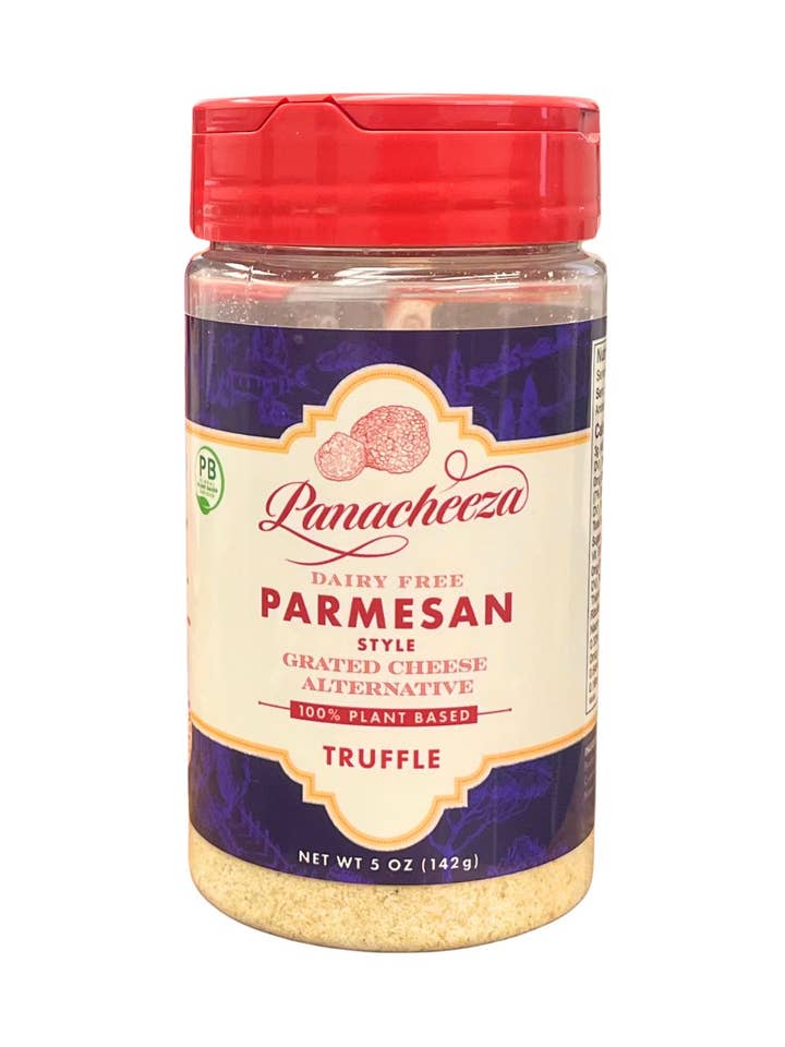 Panacheeza Truffle Plant Based Parmesan-Style Cheese for wholesale by Panacheeza