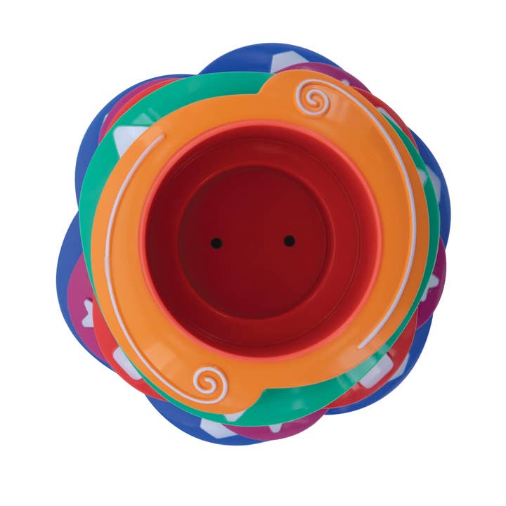 Nuby - Wholesale Stacking Rings Game - Baby - Nuby 5pc Splish Splash Bath Time Stacking Cups6