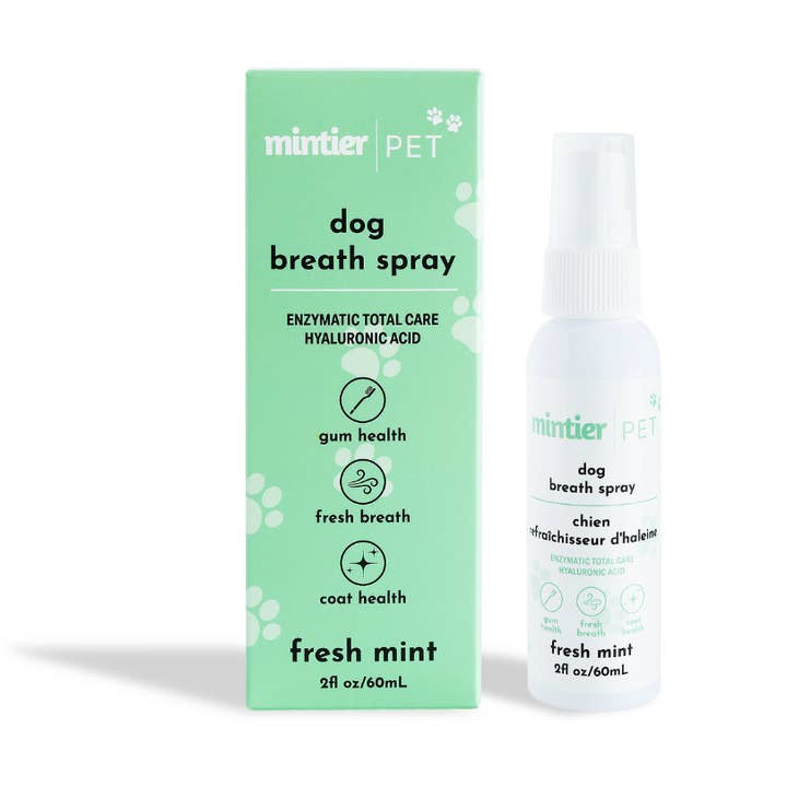 Dog Breath Spray for wholesale by Mintier