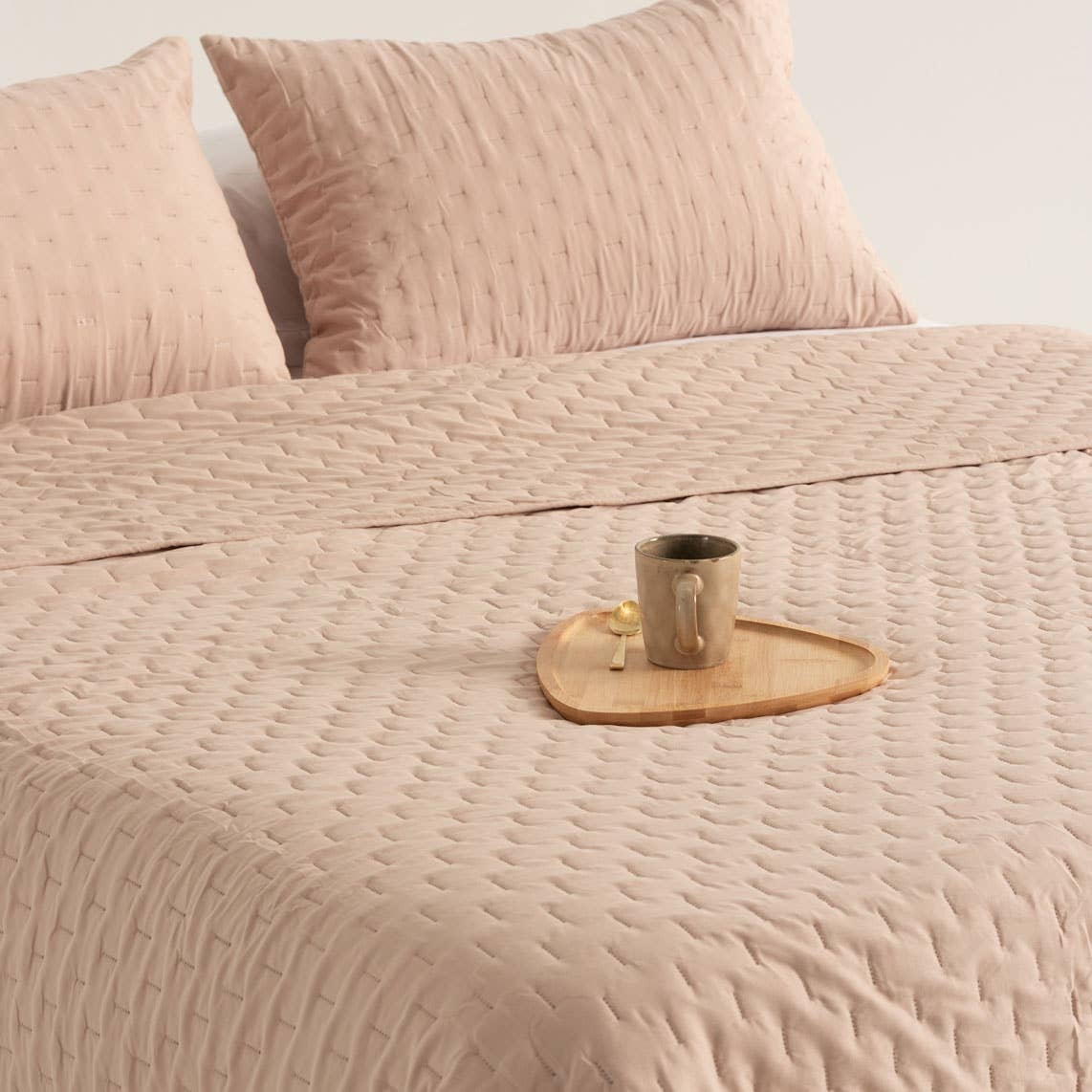 GAMUSI - Wholesale Quilt - NARA plain quilted bedspread with super soft touch28