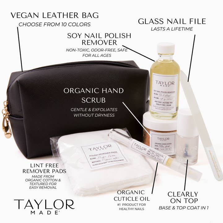 Taylor Made Polish - Wholesale Nailcare set - Organic Manicure Set21