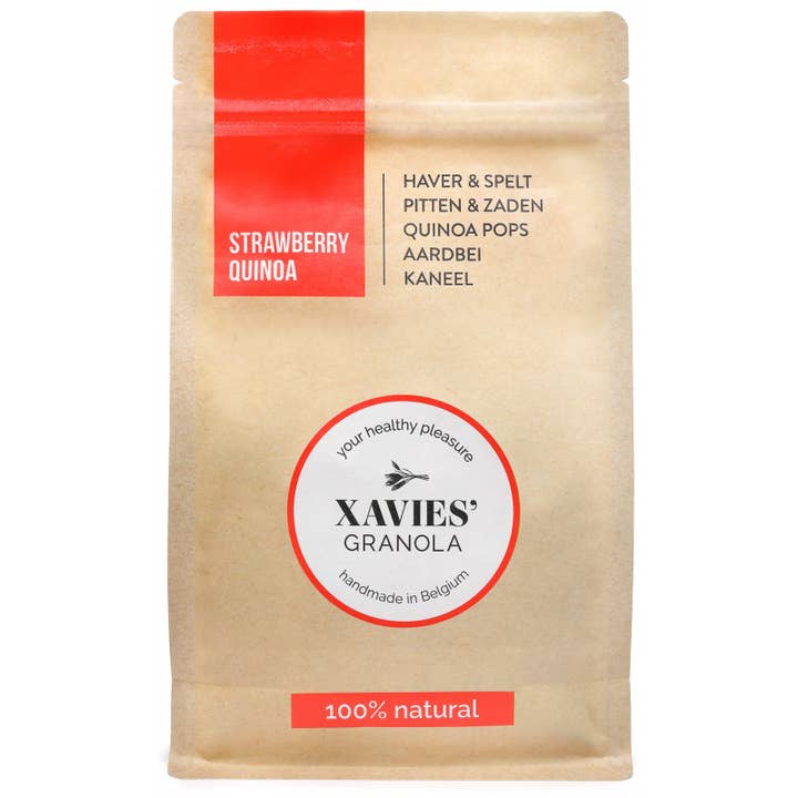 AARDBEIENQUINOA voor wholesale door XAVIES' GRANOLA