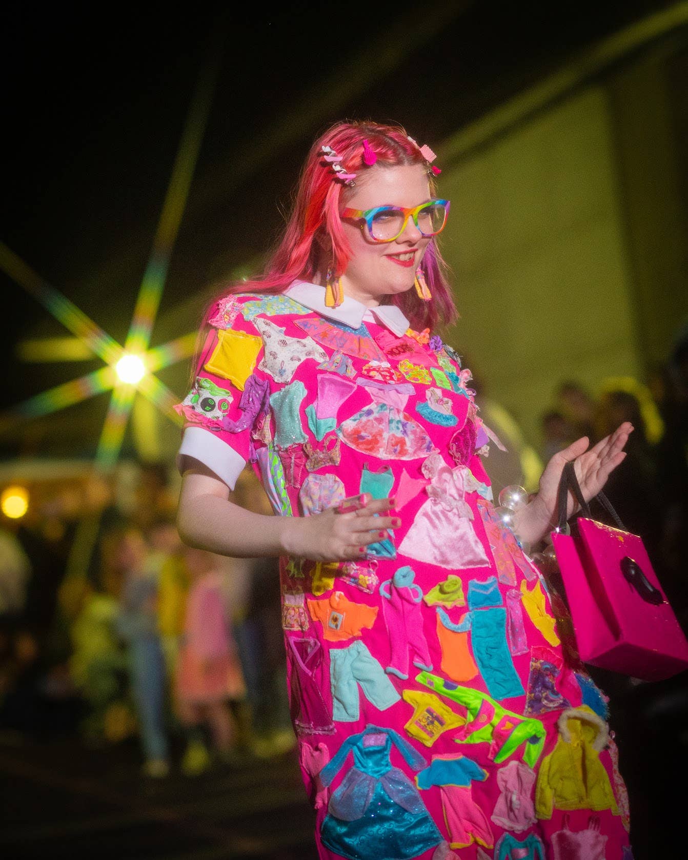 NO RHYME OR REASON ART - Wholesale Dangle Earrings - Totally Hair Barbie Doll Earrings - 90s Nostalgia, Posable6