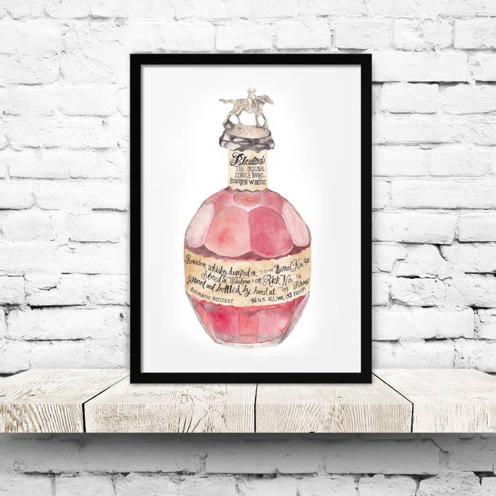 Color Me Eden - Wholesale Art Print - Blanton's Bourbon Art Print