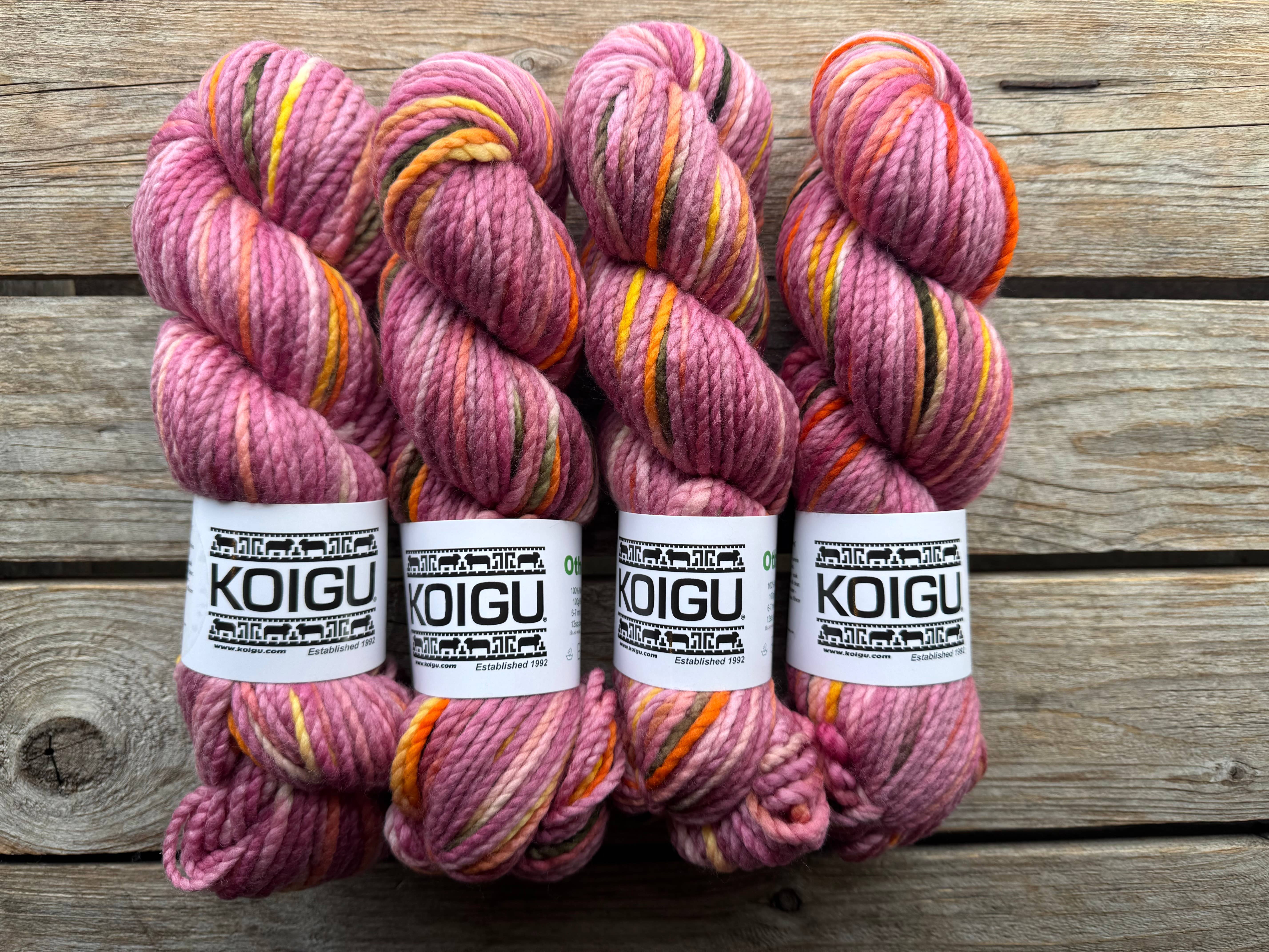Koigu Wool Designs - Wholesale Garen - Koigu Othello (chunky merino) groep B36