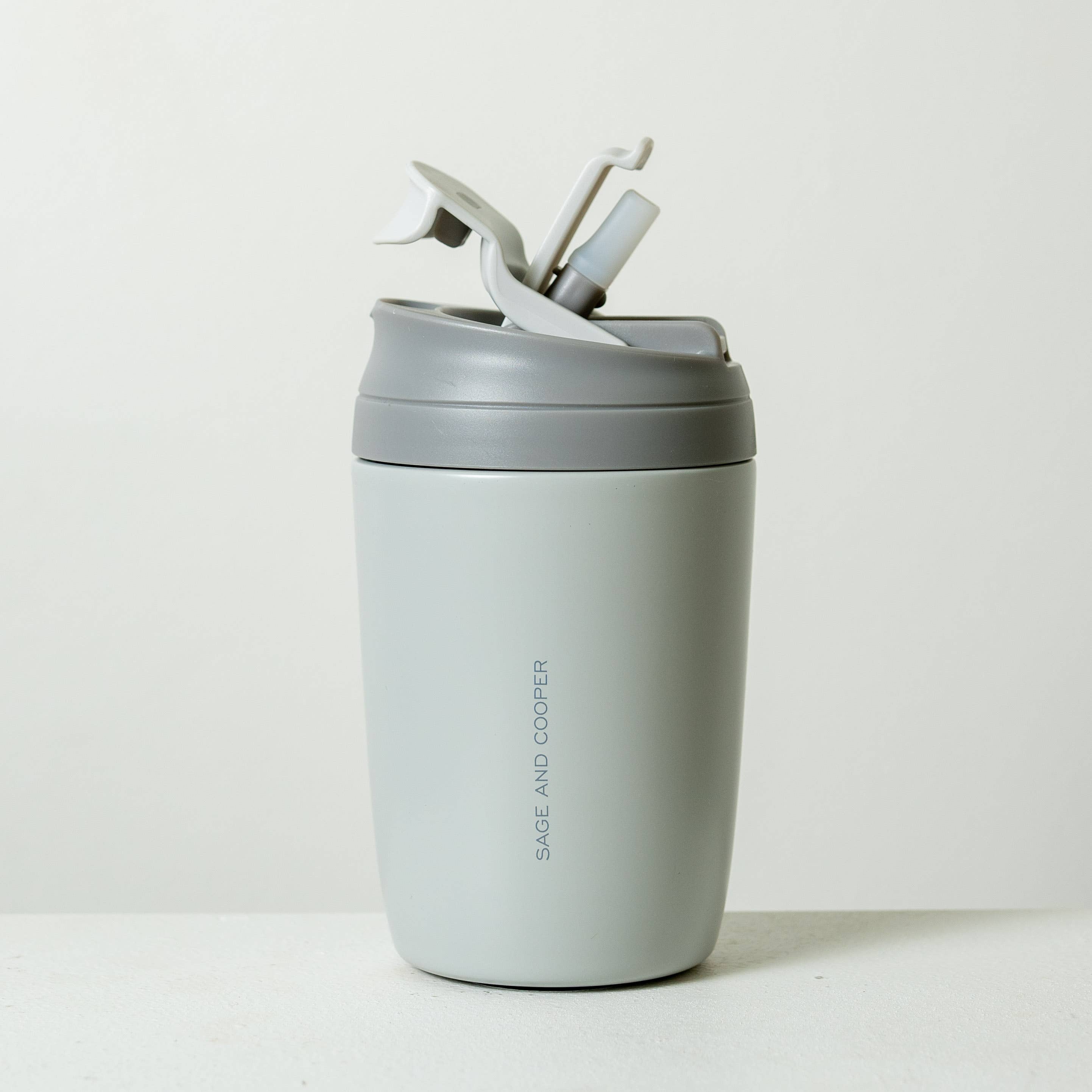 Sage & Cooper - Vente Gourde/bouteille isotherme - Tasse réutilisable Olive8