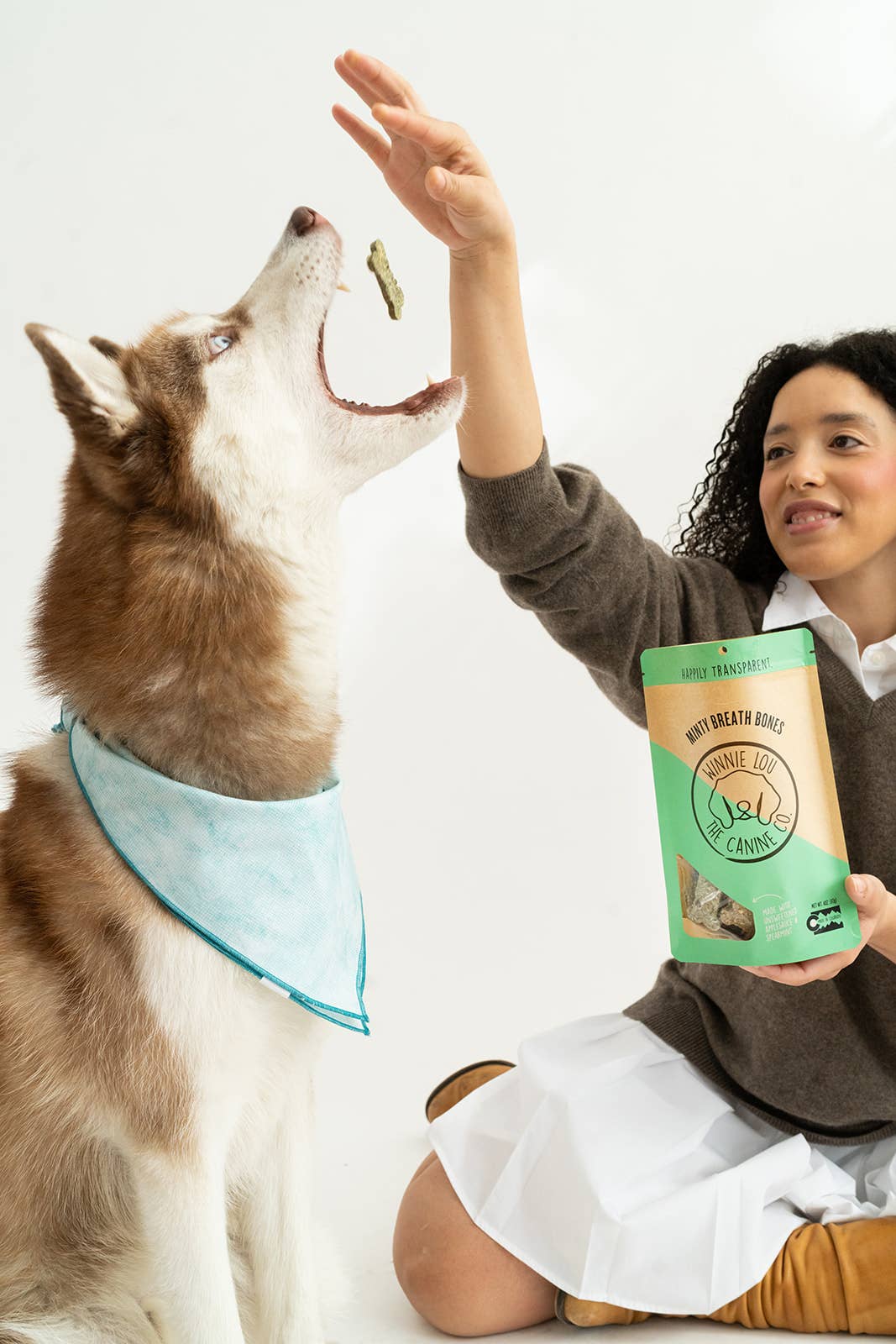 Winnie Lou - Vente Friandises – chien - Os Souffle de menthe1