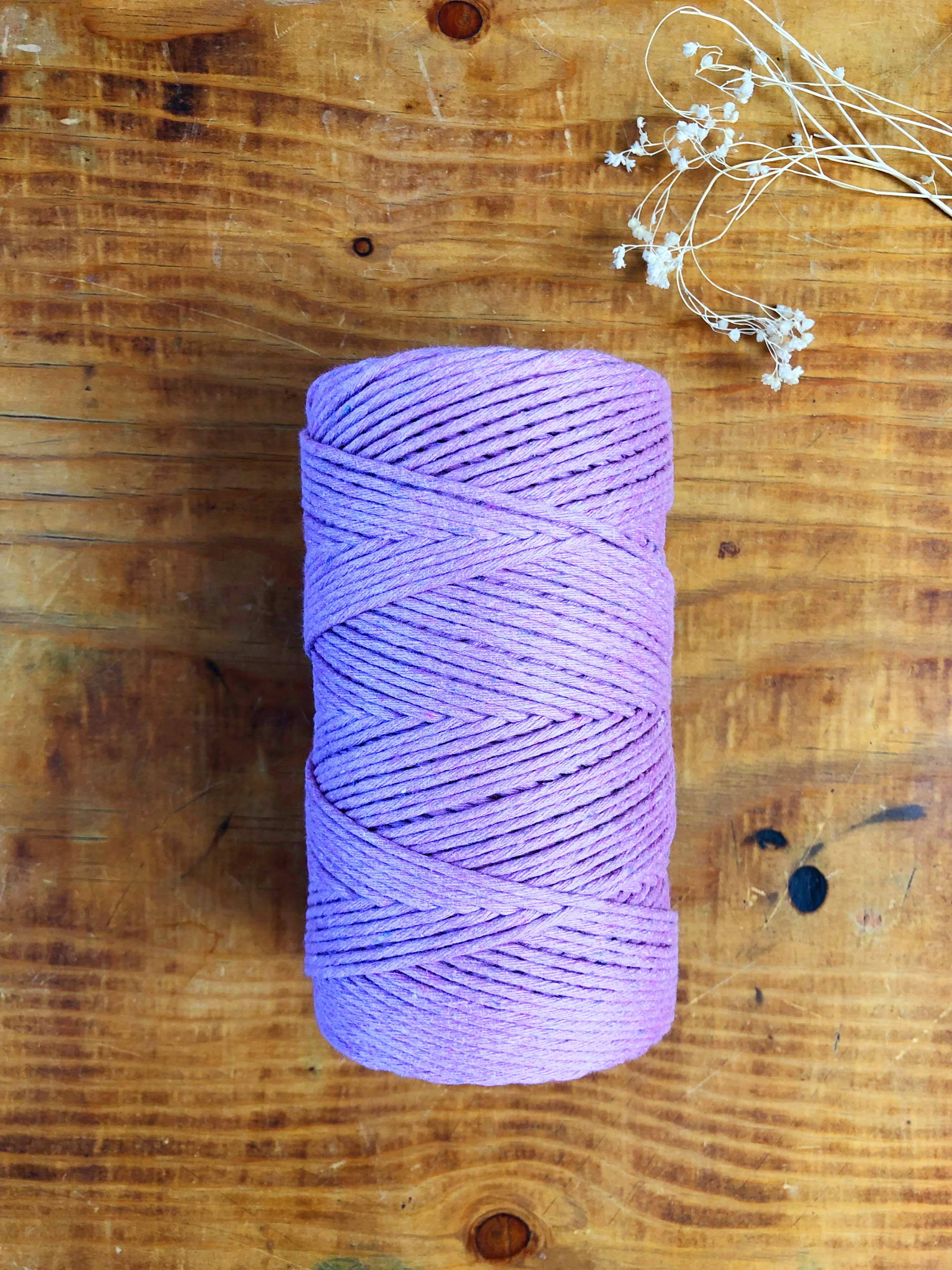 California Dreaming Macrame - Wholesale Yarn - 2mm recycled cotton rope | twisted | 200m5