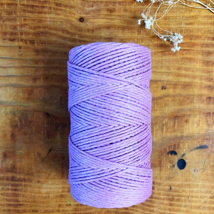 California Dreaming Macrame - Wholesale Yarn - 2mm recycled cotton rope | twisted | 200m5