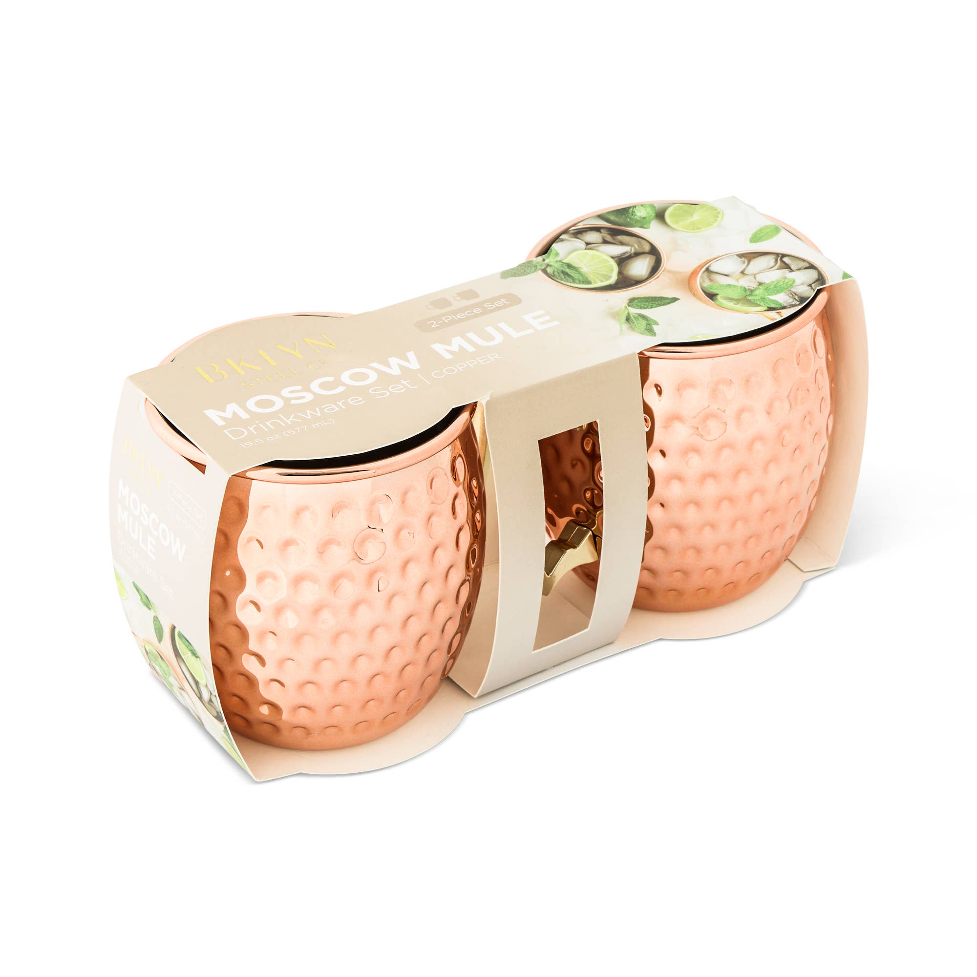 Core Home - Vente Verres à cocktail/alcool - 2pk 19,5oz Moscow Mule - Cuivre1