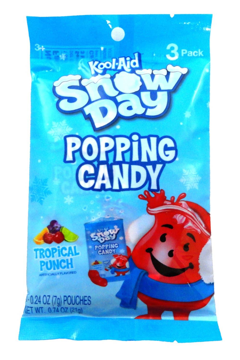 Grandpa Joe's Candy Shop - Wholesale Hard Candy - Kool-Aid 3pk Snow Day Popping Candy, 12ct1