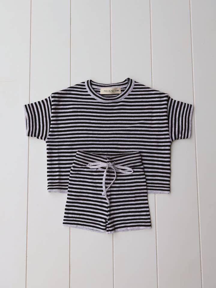 Spring Stripe Two Piece Set for wholesale by Axel & Rose